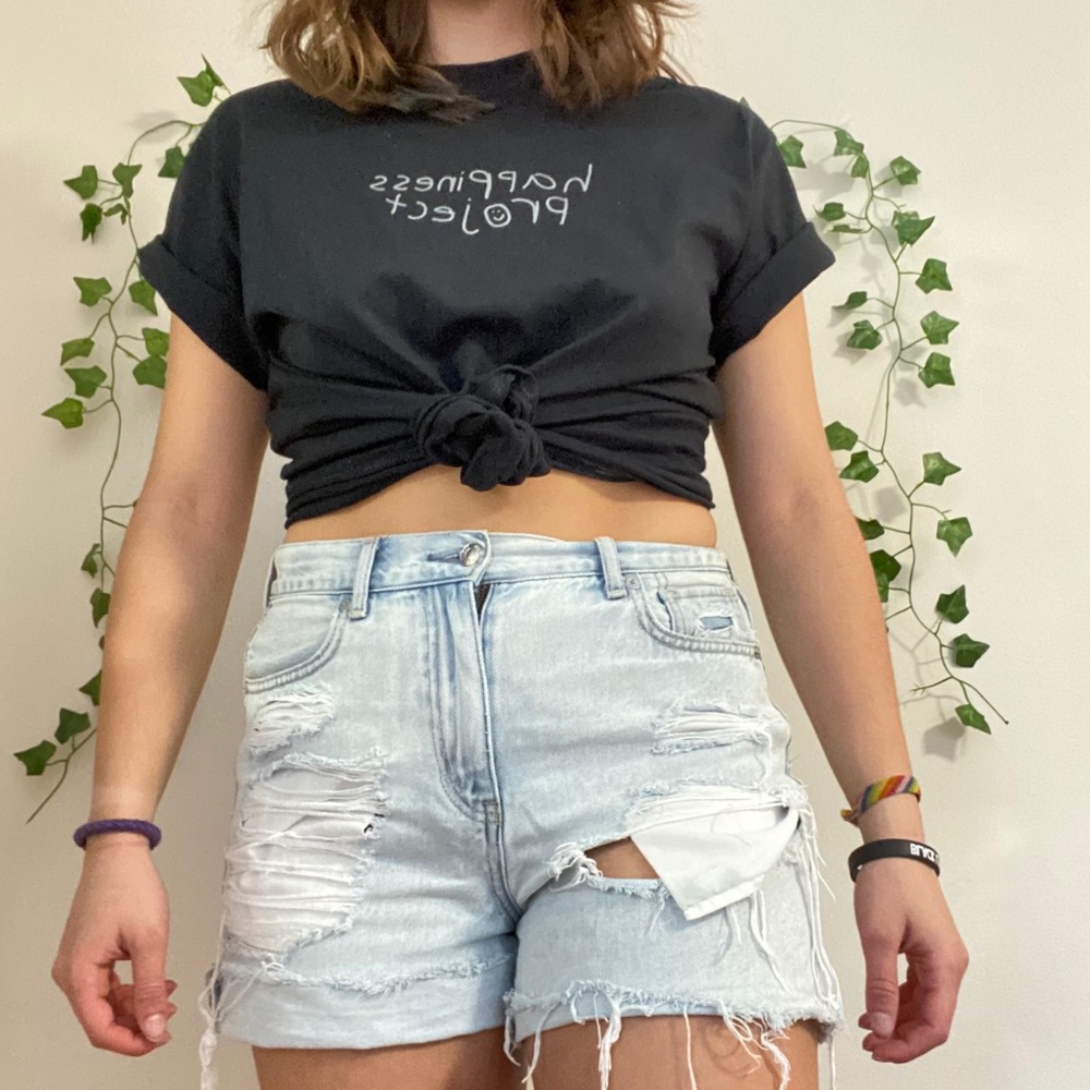 Happiness project tee